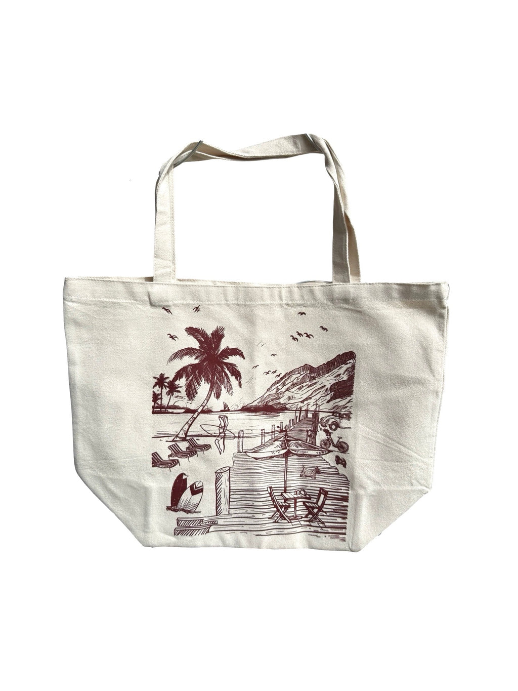 Ocean your mind tote bag - Large